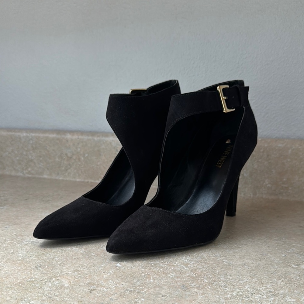 Elegant Nine West Black Women's Heels
